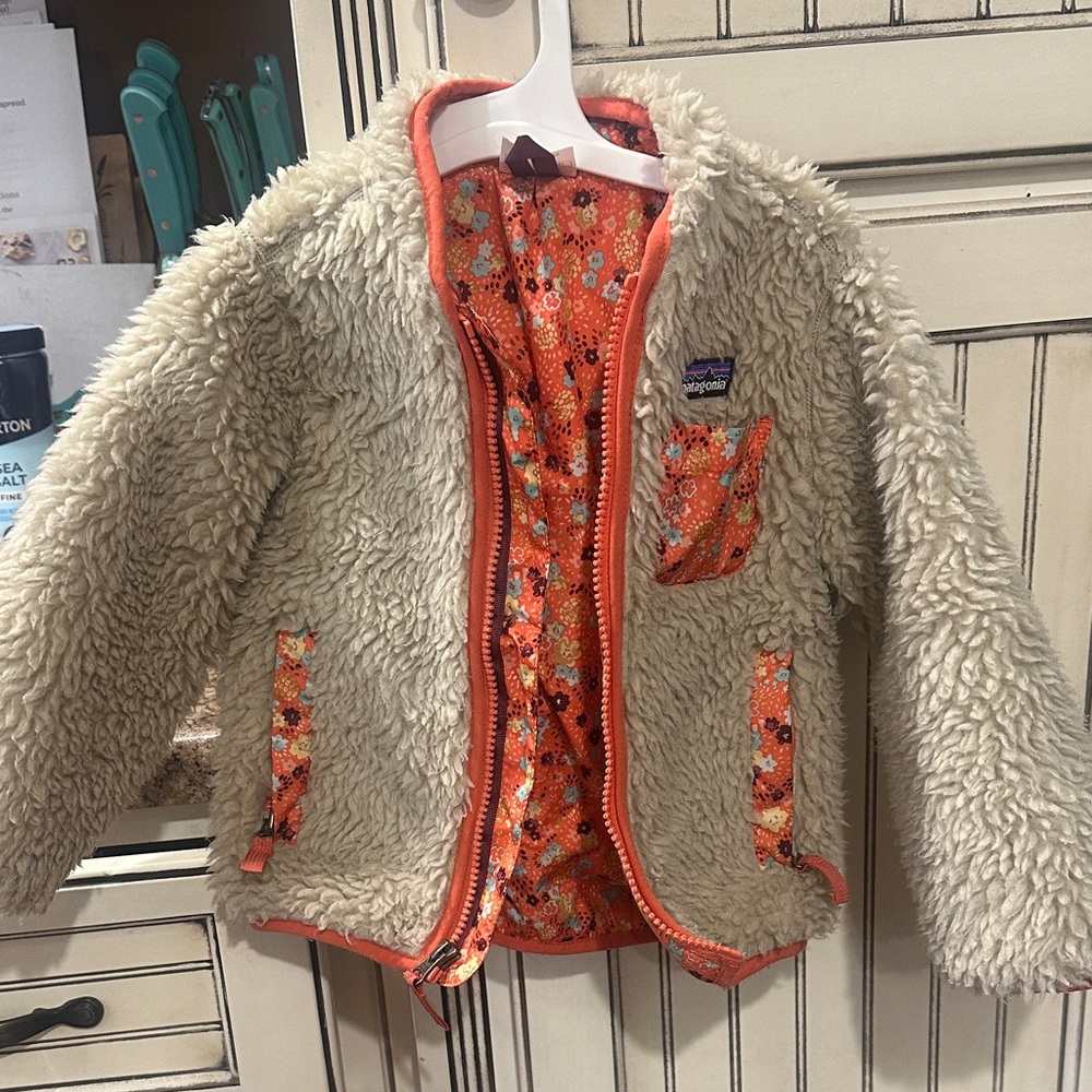 Patagonia retro x little girls Fleece Jacket